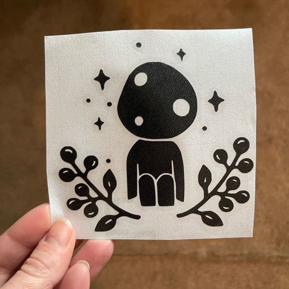 Forest Sprite Vinyl Decal - Picture 2 of 6